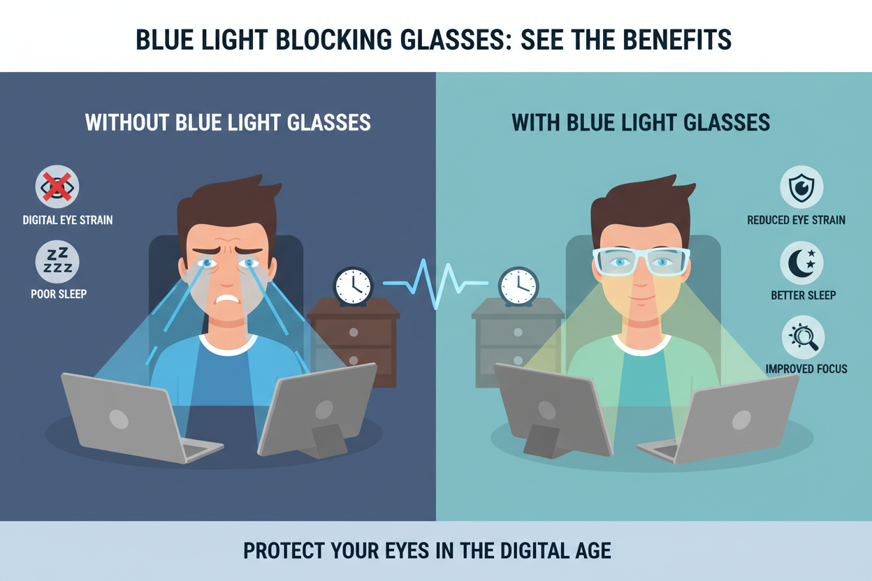 2025 Blue Light Glasses Guide: Photochromic & Progressive